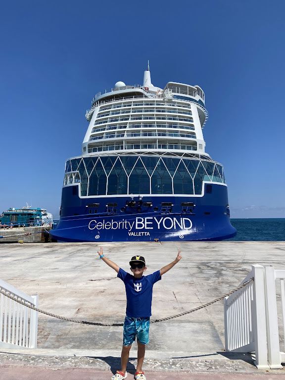 Celebrity Beyond docked in port